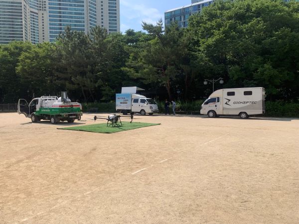 ZEF드론방역시연행사